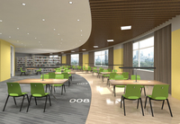 Chaise d'attente connectable en plastique Chaise empilable de loisirs de formation en plein air Bibliothèque Mobilier de bureau moderne