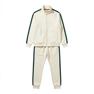 Conjunto deportivo informal de dos piezas para hombre, con sudadera con cremallera y pantalones para otoño. - Product Image 3