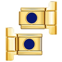Nouveau connecteur de bracelet de montre DIY à motif émaillé 2026 en acier inoxydable, module italien, outils d'assemblage et de raccordement de bracelet
