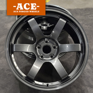 Jantes forgées 16*7 4*100 Design Japonais TE37GC Jantes de course en alliage <span class=keywords><strong>4X100</strong></span> pour voitures particulières pour Supra Corvette C8 C7 - Product Image 2