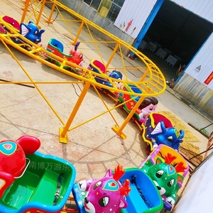Manège miniature à roulettes coulissantes, nouveau design, prix abordable, train spatial, attraction pour enfants - Product Image 3