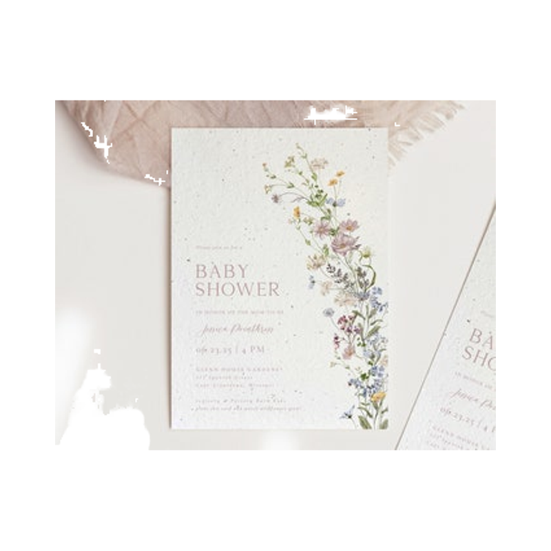 Watercolor Flower Self adhesive Washable Die