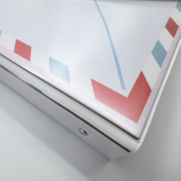 Papelería de oficina personalizada A4 Carpeta de plástico blanco Carpeta de archivos Carpeta de 3 anillas PVC Tamaño personalizado con velcro