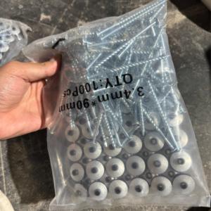 Đánh bóng lợp móng tay với máy giặt cho tấm kim loại cài đặt OEM có sẵn - Product Image 5