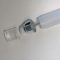 Crème capillaire cosmétique soins de la peau lotion bouteille en verre 15ml 30ml 50ml flacon pompe sans air paquet cosmétique