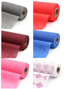 Tissu non tissé 100% polyester de haute qualité certifié OEKO-TEX perforé à l'aiguille léger respirant soluble dans l'eau écologique - Product Image 6