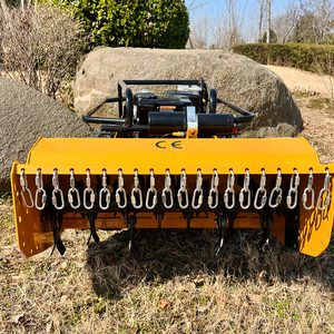 Remote Flail <b>Lawn</b> <b>Mower</b> With 32-Y Blades Gasoline Engine Robot Grass Cutter Forestry <b>Mulcher</b> AWY-800S PRO AWY-1000S PRO Flail Mo - Product Image 2