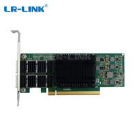 LR-LINK Intel E810 basé PCIe 4.0 X16 double port 100Gbps QSFP28 adaptateur de serveur réseau Ethernet 100G Nics réseau interne filaire