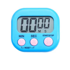 One Stop Shopping Magnetic Lcd Alarm Clock Kitchen Digital Countdown Timer Alarm With Stand Practical Kitchen Timer For Cooking