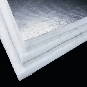 Couverture en laine de <span class=keywords><strong>verre</strong></span> blanche pour l'isolation thermique et l'absorption acoustique - Product Image 1