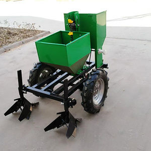 Semoir à pommes de terre vert à une rangée, entraîné par un tracteur, haute productivité, équipement agricole - Product Image 4