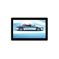 Monitor Layar Sentuh Industri Kapasitif Ukuran Kecil 10.1 Inci Resolusi 1280x800 Tahan Air IP65 untuk Loker Pintar