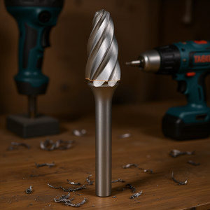 Fresa Rotativa de Punta Esférica Ttake AB8500, Diámetro de 3 mm, Longitud de 14 mm, Corte Z6, para Metal, Madera y Plástico - Product Image 3