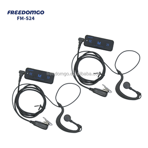 2PCS Freedomgo FM-S24, los Walkie Talkies Más Pequeños y Súper Mini + Auriculares con Alimentación USB, UHF 400-470MHz, Bidireccionales, con Batería de 500mAh - Product Image 2