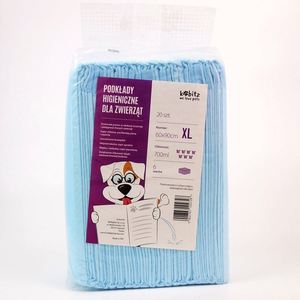 Tapis d'apprentissage jetables écologiques pour chiens avec matériau en pâte de bois et de cellulose, plusieurs tailles, couleur personnalisable - Product Image 3