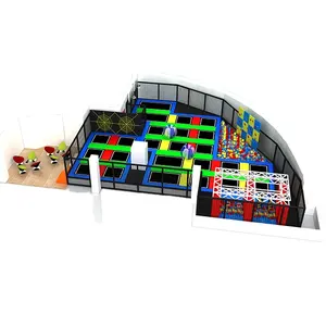 Commercial Jump Trampoline Indoor Trampoline Parks Equipment Bungee Trampoline Park for Kids And Adults