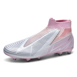 Chaussures de football professionnelles pour hommes Bottes d'hiver décontractées personnalisées avec <span class=keywords><strong>crampons</strong></span> de gazon à enfiler PU EVA Caoutchouc Vente en gros d'usine - Product Image 4