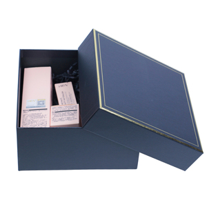 Tùy Chỉnh Lá Vàng Logo In Hộp Giấy Với Nắp Và Cơ Sở Các Tông Hộp Quà Tặng Cho Chăm Sóc Da & Mỹ Phẩm Bao Bì - Product Image 5