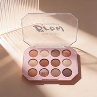 Nouvelle palette de fards à paupières DoDo imperméable transfrontalière, illuminateur, contouring perlé tridimensionnel, fard à paupières mat tout-en-un