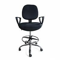 Chaise de bureau pivotante réglable en hauteur avec accoudoirs pour poste de travail assis-debout, vente en gros directe usine Chine