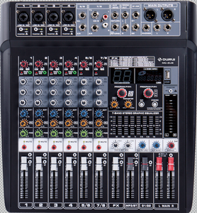 Mezclador de Audio Profesional de Alto Rendimiento de 6-8-12-16 Canales a Precio de Fábrica, Consola de Mezcla Analógica con Efectos Integrados - Product Image 4
