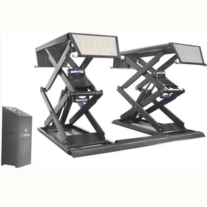Équipement d'atelier <span class=keywords><strong>automobile</strong></span> : Pont élévateur à ciseaux ultra-plat 3T <span class=keywords><strong>pour</strong></span> <span class=keywords><strong>garage</strong></span>, élévateur de voiture, pont élévateur de véhicule, élévateur de voiture <span class=keywords><strong>pour</strong></span> garages - Product Image 1