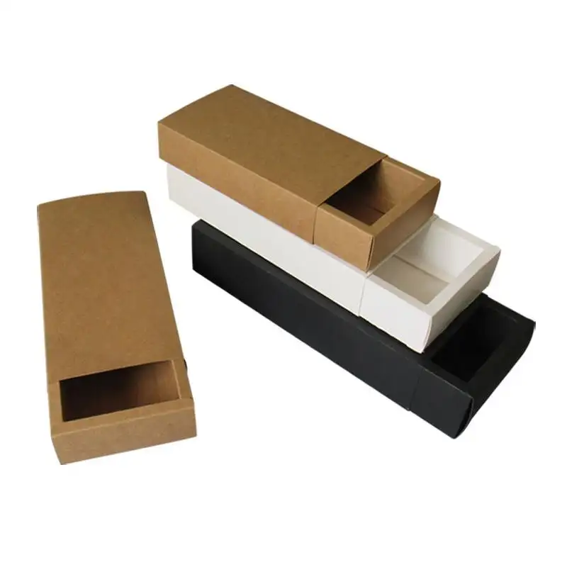 alibaba natural brown plain chinese kraft food packing wholesale cheap recycled paper box with window