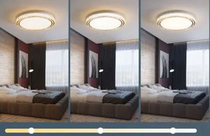 OEM Zeal Lighting Plafonnier moderne en cristal pour la maison, le bureau Design intelligent LED pour la chambre à coucher, le salon et la décoration Base en fer IP44 - Product Image 5