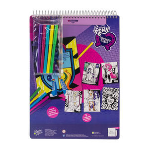 BSCI, venta de fábrica, libro de dibujo de bocetos en espiral púrpura, juguetes de pintura para niños con fabricantes de colores - Product Image 1