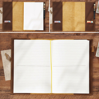 Carnet de notes B5 en cuir véritable personnalisable, idéal pour les mariages, les cadeaux d'entreprise et les affaires