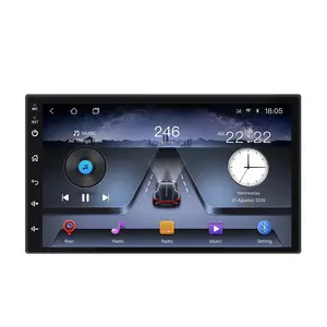 Universal Android Car Radio 2din Touch Screen Stereo 7inch T5 GPS Navigation DVD Car Player