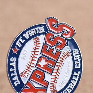 Badge en émail de la série mondiale 2017 du club de baseball Dallas Ft Worth Express, cadeau de collection - Product Image 4