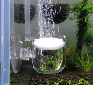 탑 아쿠아 20mm 28mm 40mm 50mm 평면 유리 분무기 CO2 디퓨저 수족관 - Product Image 2