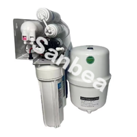 Elements 100 gallons 378-Litre Filtre à eau alcalin électrique RO 6 étages avec PP UDF CTO T33 Usage domestique en plastique