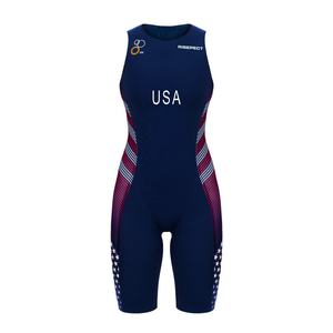 Santic Uae Professional Elastic Interface Heren Camiseta de Ciclismo sin Mangas para Hombre Mujer Triatlón Trisuit - Product Image 3