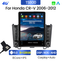 Écran Android pour voiture MEKEDE Android11 IPS+2.5D+DSP pour Honda CRV 2006-2010 GPS BT SWC 8+128G autoradio écran partagé GPS de voiture