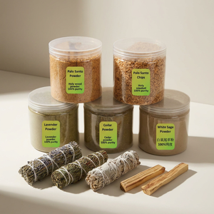 Bâtons de bois de Palo Santo péruvien de haute qualité, bois sacré résineux pour la purification de l'aura et la relaxation, méditation, rituel - Product Image 1