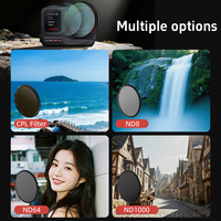 Kit de filtres pour objectif ND 49 mm ND8 ND64 ND1000 UV CPL compatible avec les accessoires de caméra d'action Insta360 Ace Pro