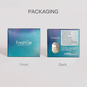 Échantillon gratuit Freshgo Promotion Lentilles de contact de couleur des yeux Boîte d'emballage de lentilles de contact Lentes de contact Urban Layer Les Lentilles - Product Image 6