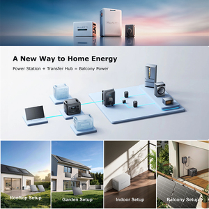 Système solaire tout-en-un BLUETTI 1,2 kW pour balcon avec <span class=keywords><strong>batterie</strong></span> de stockage 2560 Wh, <span class=keywords><strong>prix</strong></span> direct usine pour les distributeurs européens - Product Image 5