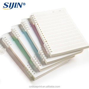 Carnet A5 à feuilles mobiles, <span class=keywords><strong>classeur</strong></span> à anneaux amovibles, papier ligné fin, fournitures de bureau et scolaires, personnalisable, vente en gros - Product Image 2