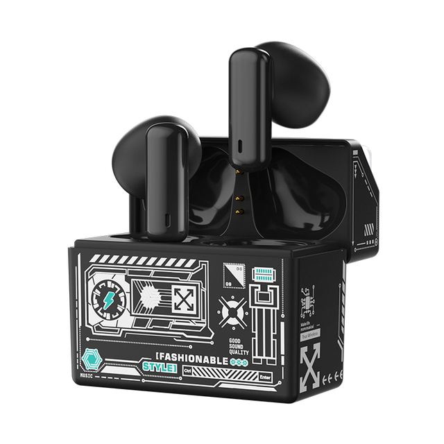 Mechanical Ture Wireless Earbuds Earphones Low Latency Game Music Wireless 6.0 TWS Earphones TWS Wireless Earbuds Earphone