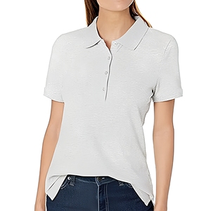 Polo de golf pour femmes, logo personnalisé, manches courtes, 100% polyester, séchage rapide, haute qualité, vente en gros, polo de sport - Product Image 6