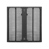 Affichage de rideau LED vidéo flexible Affichage de rideau LED transparent de fond vidéo