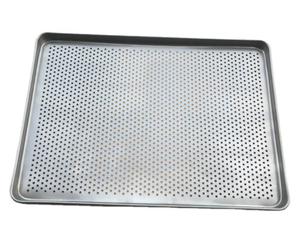 Plateau perforé 460*660 mm en acier inoxydable profond, plateaux de cuisson perforés en aluminium, plaque de cuisson pour four - Product Image 1