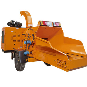 Trituradora de Madera Remolcable, Trituradora de Ramas, Trituradora de Cepillos, Autoalimentada, con Motor Diésel, Montada en <span class=keywords><strong>Remolque</strong></span>, 6 Pulgadas - Product Image 6