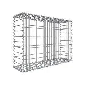 Suppliers Prices 2x1x1 Wire Mesh Cages Welded Stone Retaining Wall Decoration Box Gabion Baskets For Garden Fence