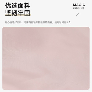 Bolsa organizadora de ropa Yisidan, bolsa rectangular de poliéster para almacenamiento de viaje, organizador portátil para maleta - Product Image 3