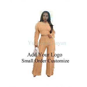 <span class=keywords><strong>Ensemble</strong></span> deux pièces en maille rayée pour femme, moulant et sculptant, style urbain <span class=keywords><strong>sexy</strong></span>, manches longues, col rond, tenue streetwear féminine - Product Image 1