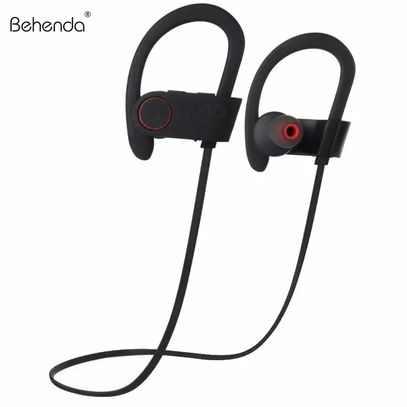 High Quality Best Wireless Bluetooth 5.2 Music Earphone Headphone Earbud U8 with IPX7 Waterproof Ear Hook for outdoors